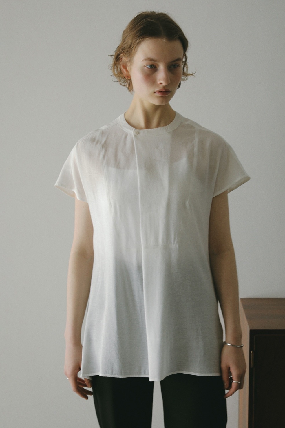 MANOF(マノフ) BACK OPEN SHIRT