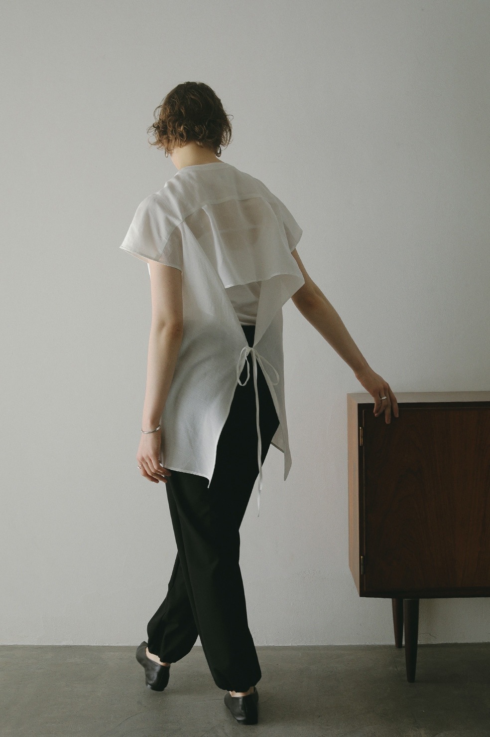 MANOF(マノフ) BACK OPEN SHIRT