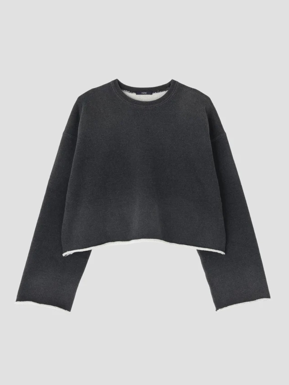 YLEVE(イレーヴ) HEAVY WEIGHT FLEECE BLEACH PULL OVER