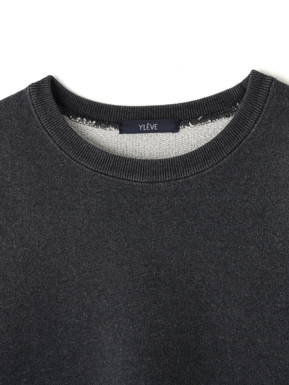 YLEVE(イレーヴ) HEAVY WEIGHT FLEECE BLEACH PULL OVER