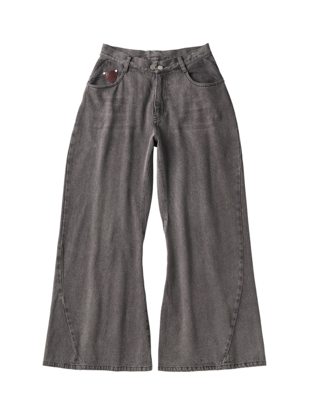 Knuth Marf(クヌースマーフ) wide bell-bottom denim pants