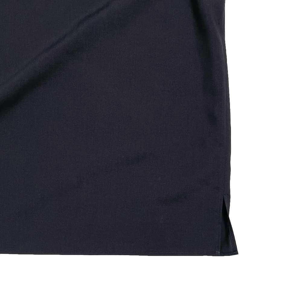 THE RERACS(饯) THE SIDE ZIP PULLOVER SHIRT SHORT SLEEVE