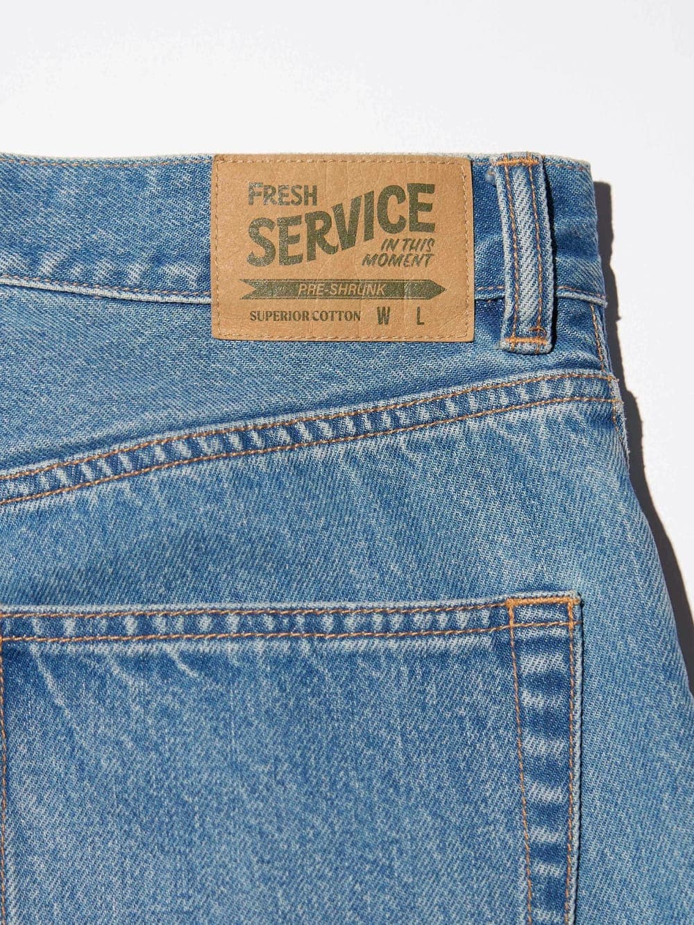 FreshService(フレッシュサービス) CORPORATE DENIM FIVE POCKET PANTS