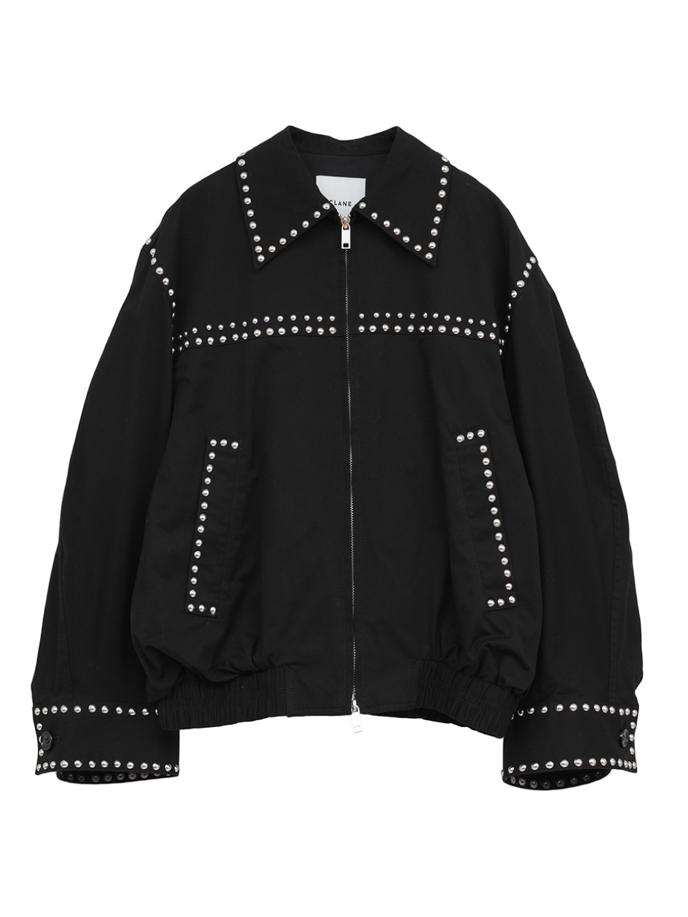 CLANE(クラネ) W COLOR STUDDED DRIZZLER JACKET