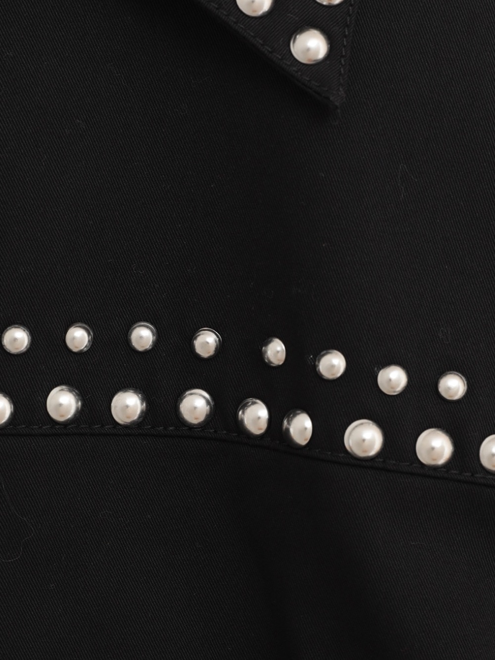 CLANE(クラネ) W COLOR STUDDED DRIZZLER JACKET