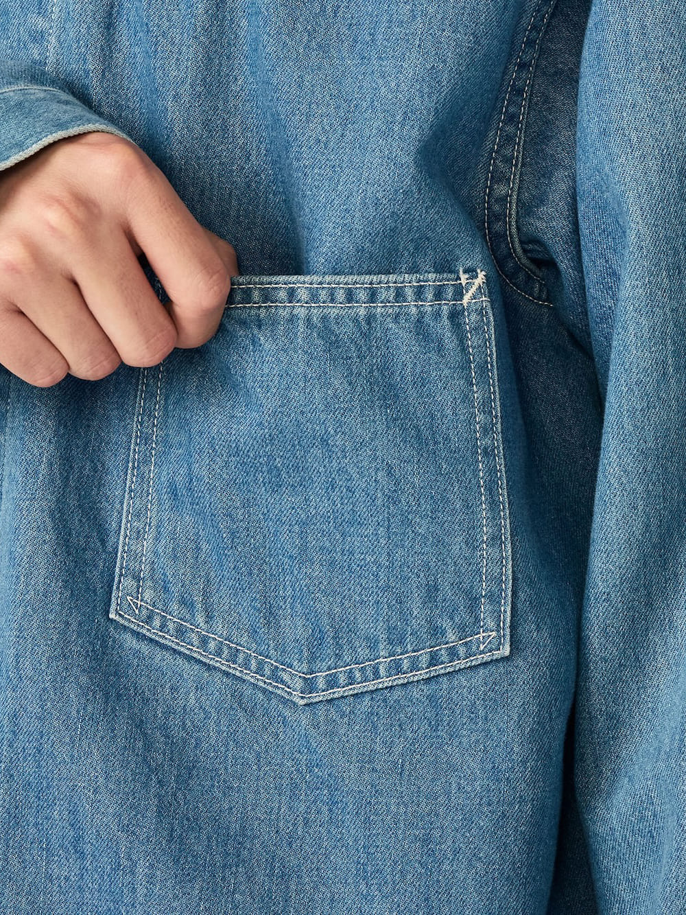 nanamica(ナナミカ) Short Denim Jacket