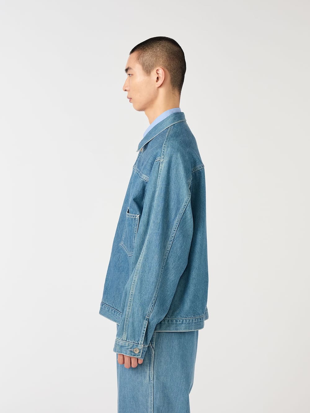 nanamica(ナナミカ) Short Denim Jacket