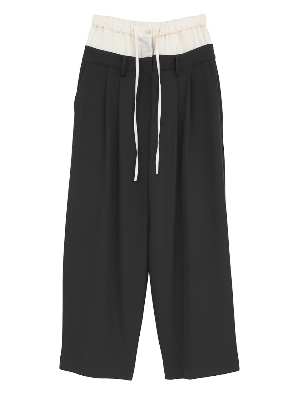 CLANE(クラネ) W WAIST WIDE SLACKS