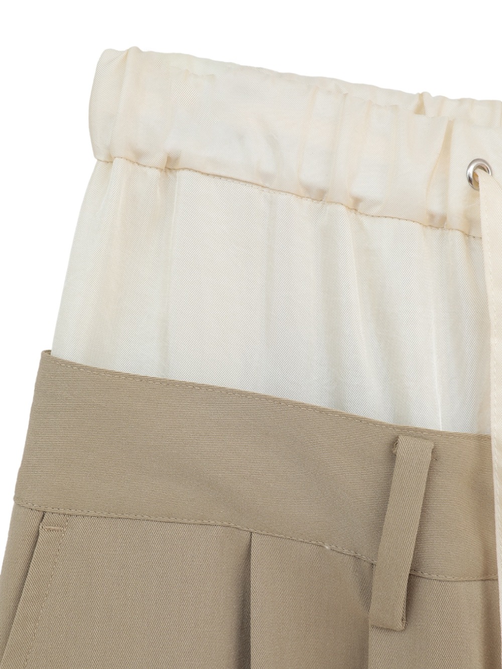 CLANE(クラネ) W WAIST WIDE SLACKS