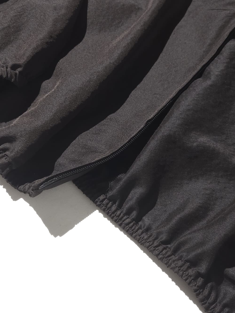 ssstein(シュタイン) WOOL SILK COLLARED ZIP JACKET