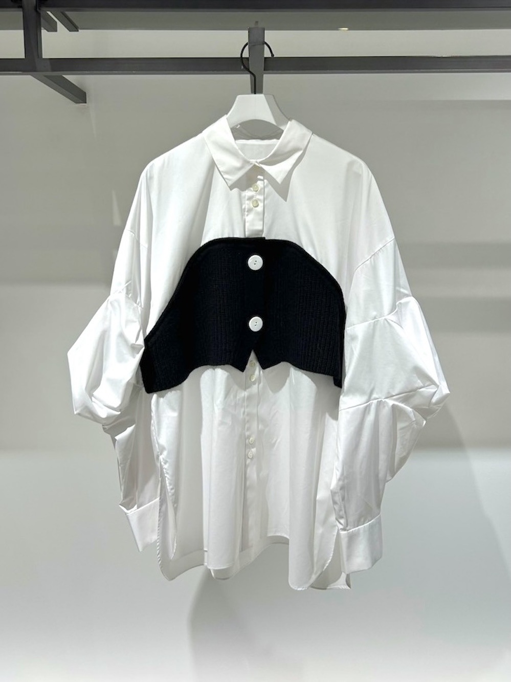ENFOLD(エンフォルド) KNIT-DOCKING SHIRT - COLDBECK ONLINE（コール