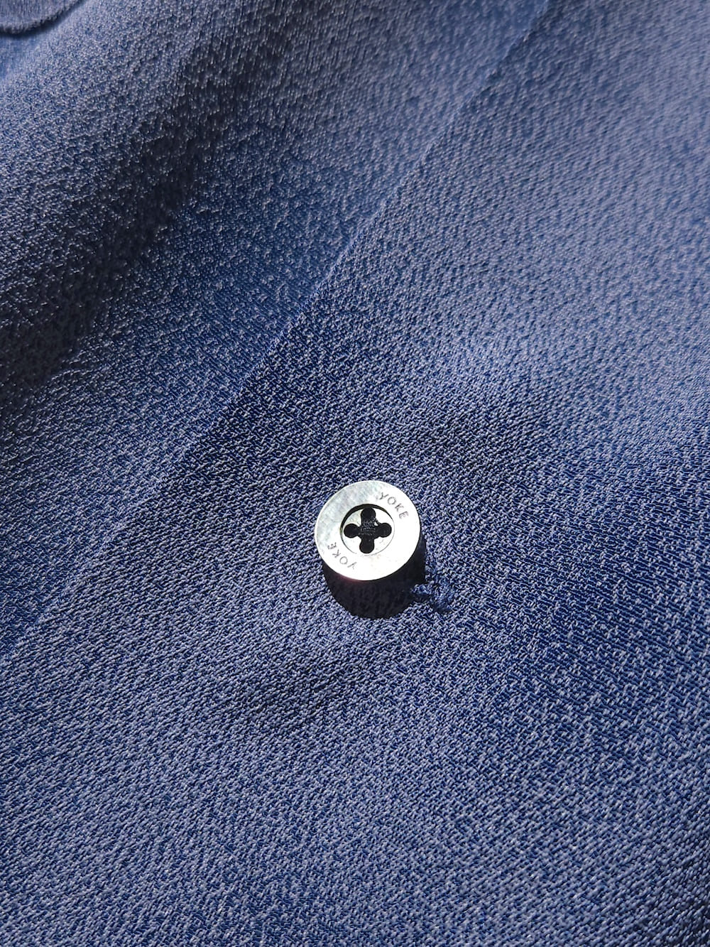 YOKE(ヨーク) BLURRED OMBRE PLAID OPEN COLLAR SHIRT - COLDBECK