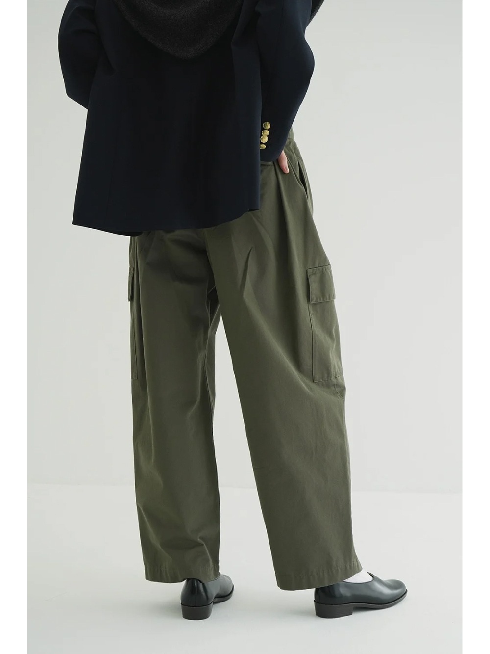 CLANE(クラネ) WIDE TUCK WORK PANTS - COLDBECK ONLINE（コール