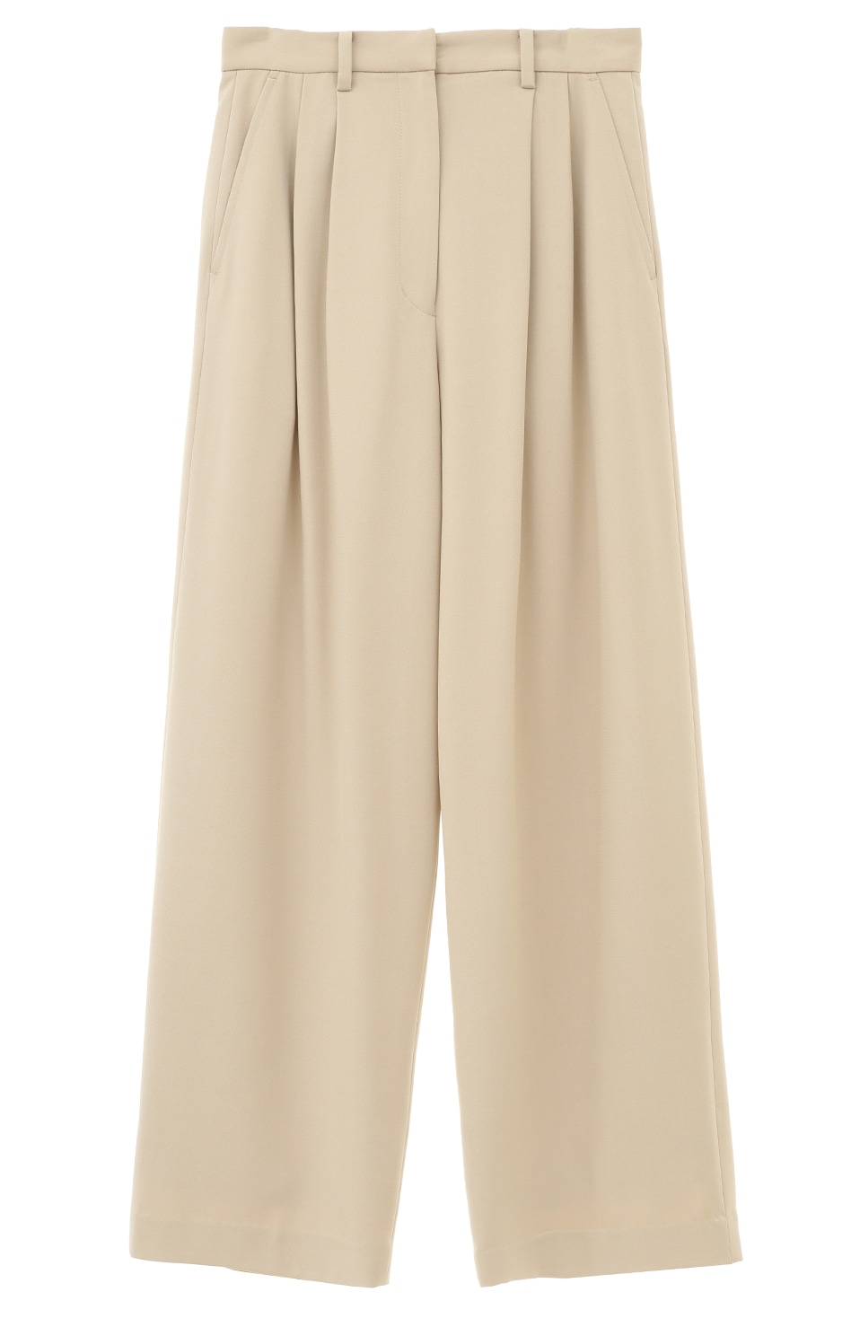CLANE() BASIC TUCK PANTS