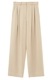 CLANE() BASIC TUCK PANTS
