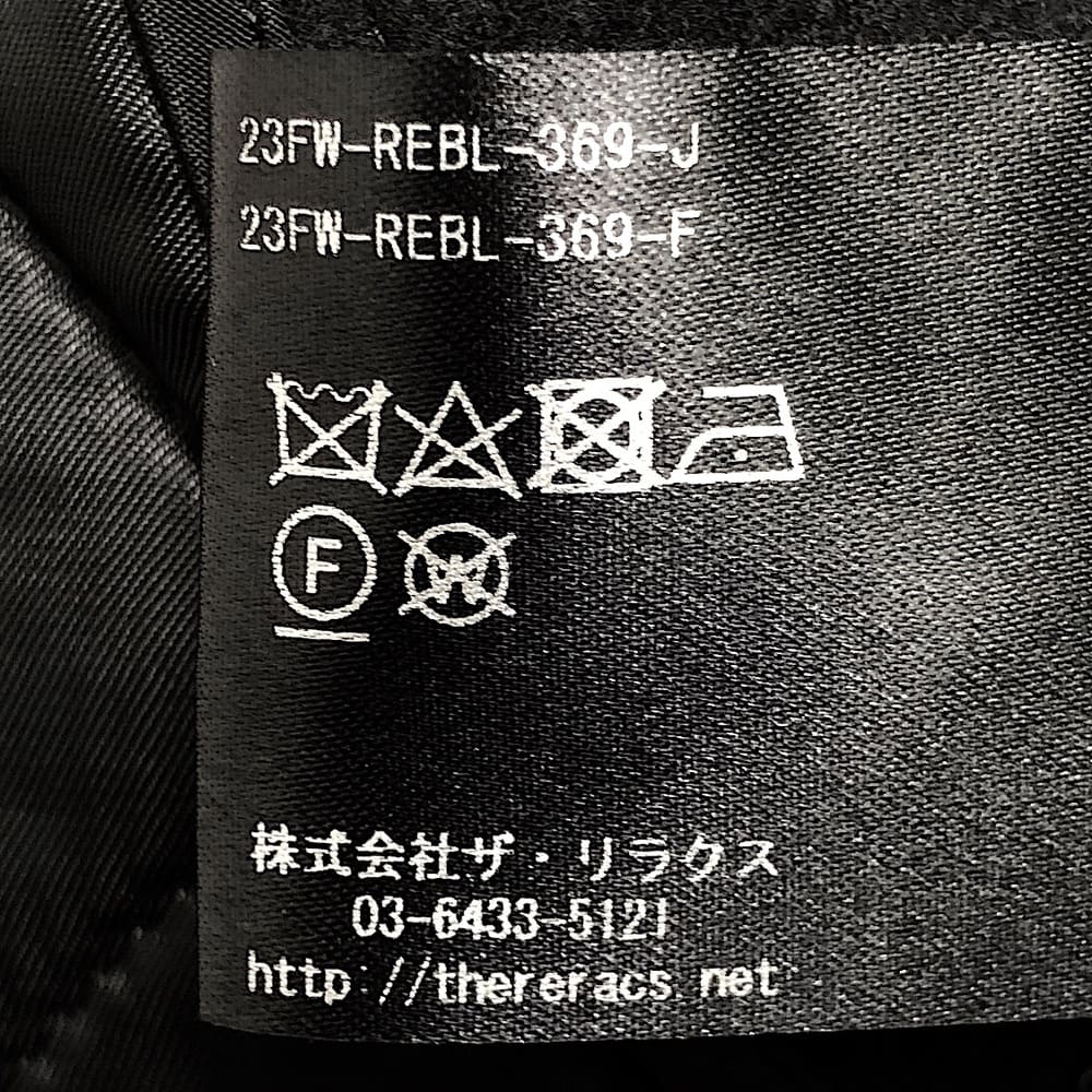 THE RERACS 24AW 36 SHORT VEST EDITION別注 THE RERACS 24AW 36 SHORT VEST EDITION別注 レディース
