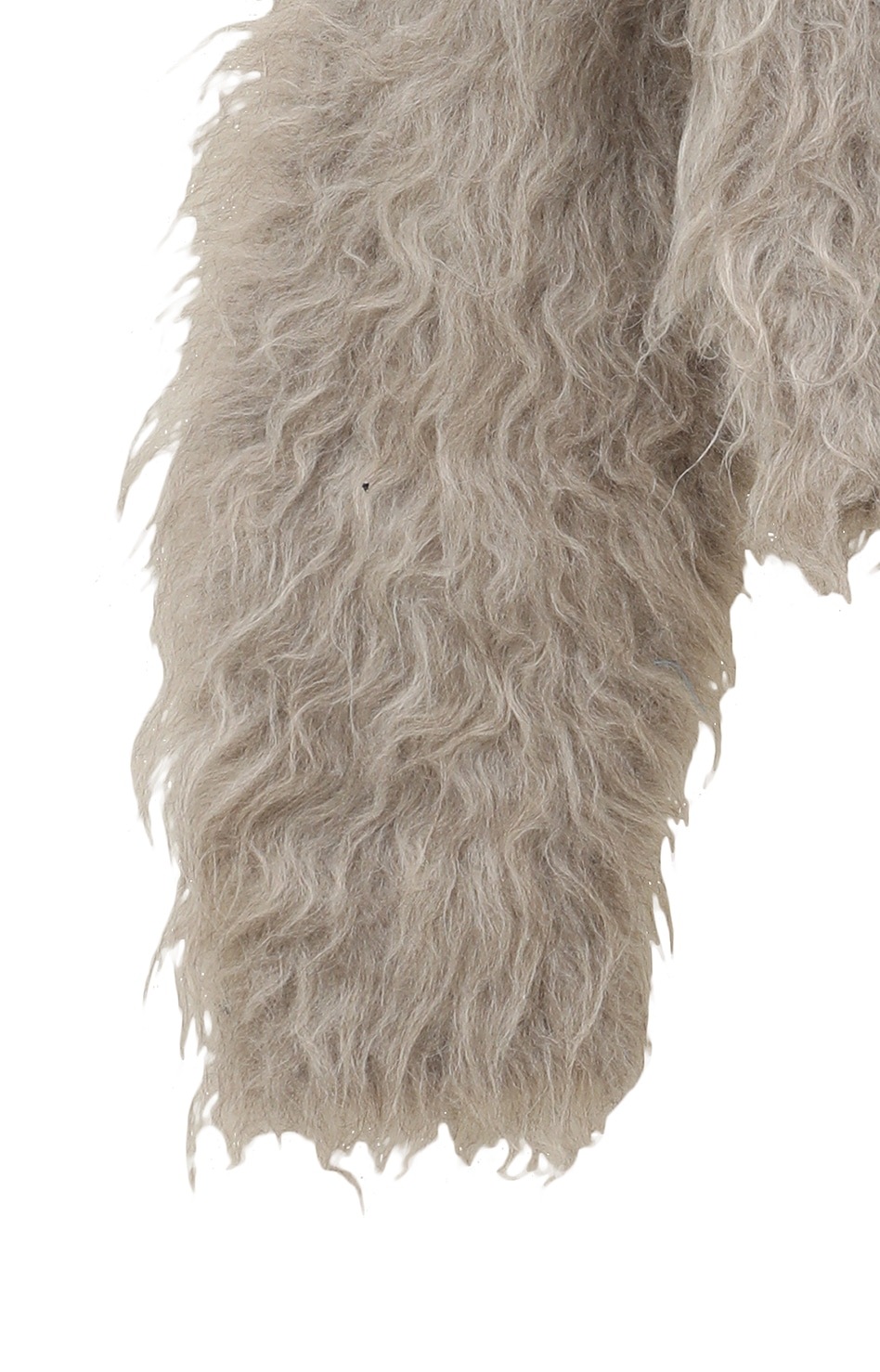 CLANE() SHAGGY SHORT KNIT CARDIGAN