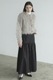 CLANE() SHAGGY SHORT KNIT CARDIGAN