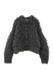 CLANE() SHAGGY SHORT KNIT CARDIGAN