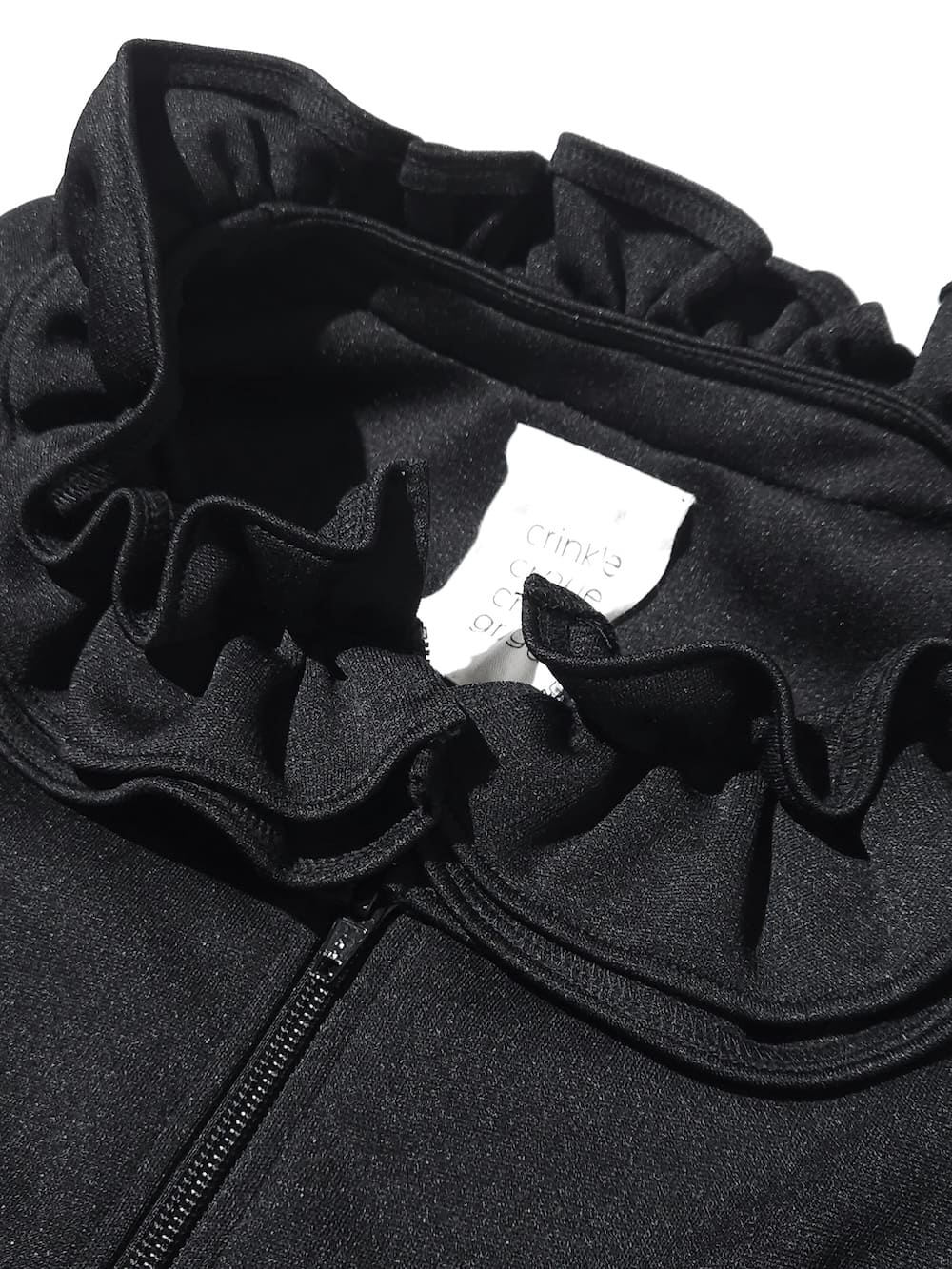 crinkle crinkle crinkle(クリンクルクリンクルクリンクル) frill track jacket