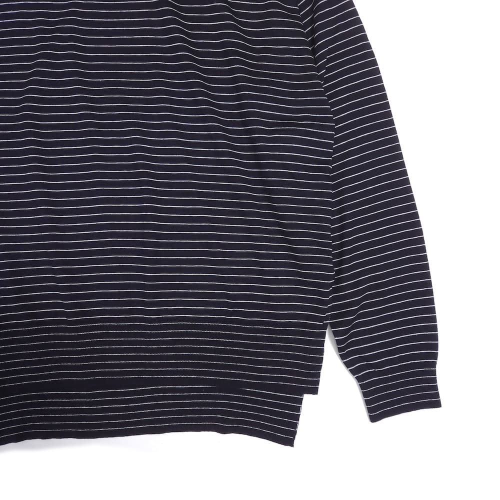 ENFOLD(ե) SILK  COTTON PULLOVER