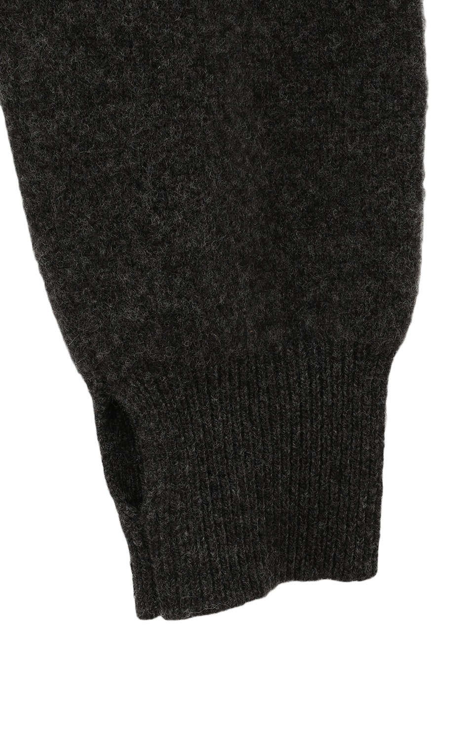 CLANE ARRANGE KNIT TOPS チャコールグレー size2 CLANE/クラネ】ARRANGE KNIT TOPS/アレンジニットトップス/2WAY