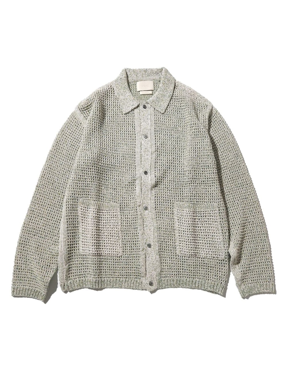 YOKE(ヨーク) MESH KNITTED SHIRT CARDIGAN - COLDBECK ONLINE（コール