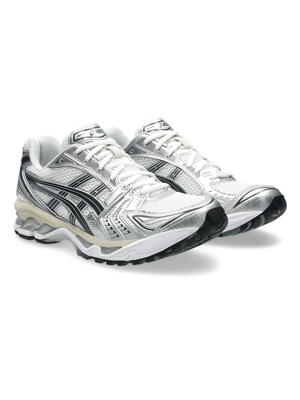 限定価格　美品ASICS GEL-kayano14 シルバー/ブラック/ゴールド アシックスからブラック/シルバーを纏ったゲルカヤノ14の新色が