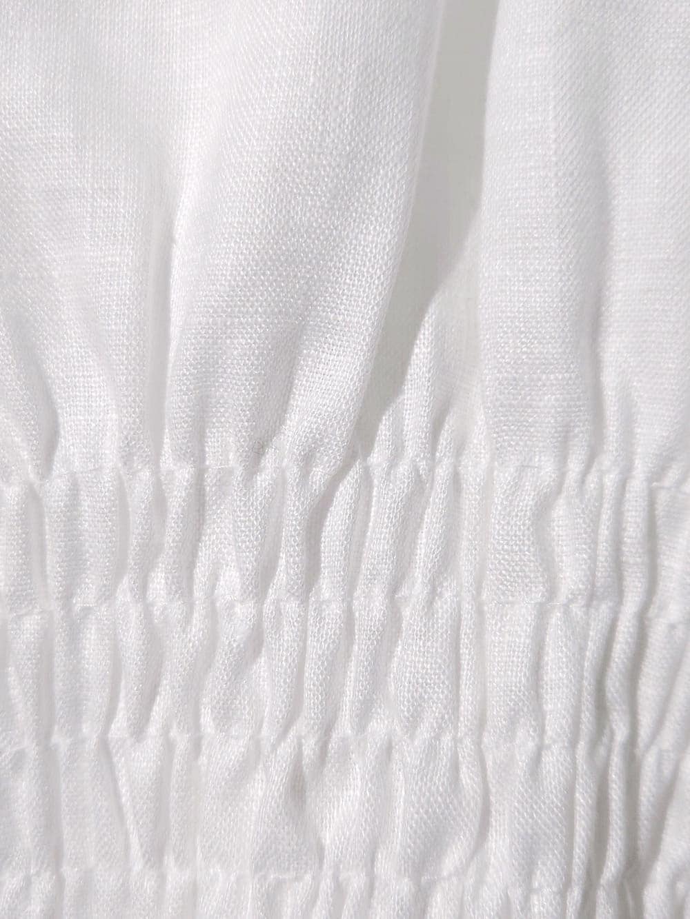 HYKE(ハイク) LINEN SHIRRED BLOUSE - COLDBECK ONLINE（コール