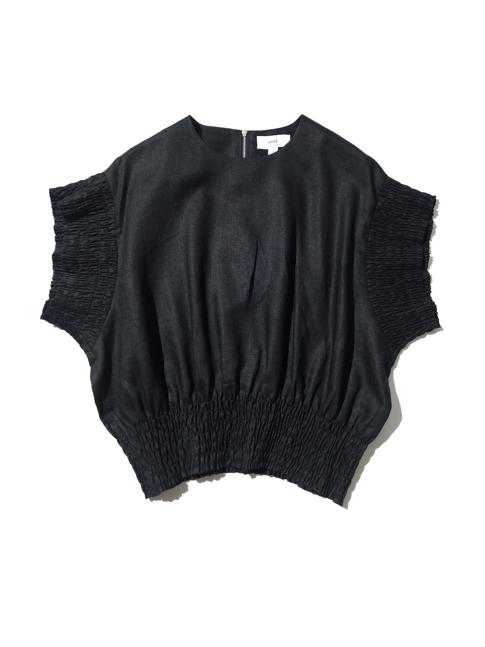 HYKE(ハイク) LINEN SHIRRED BLOUSE - COLDBECK ONLINE（コールベック