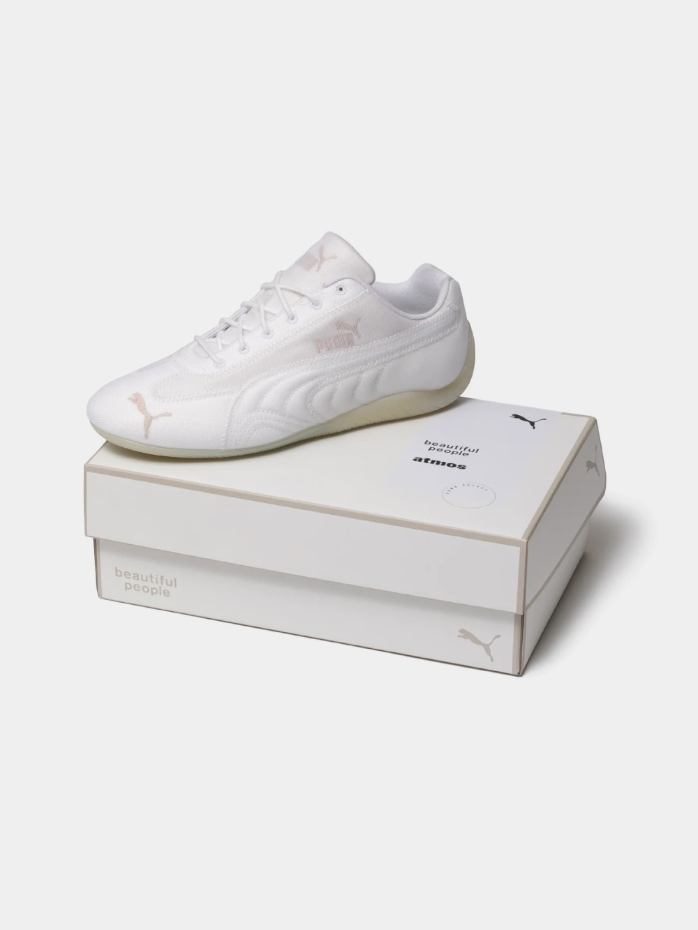 beautiful people - 【ビューティフルピープル】ホワイト★フーディー SALE】beautiful people(ビューティフルピープル) Puma SPEEDCAT