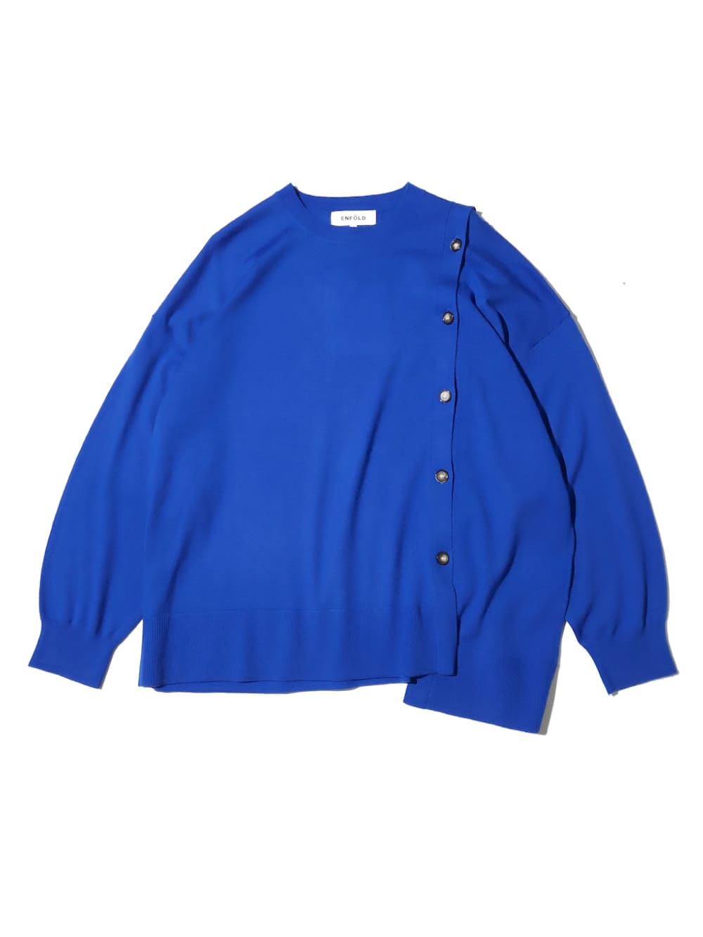 完売品✨ENFOLD　エンフォルド　グロッシー天竺 コンビプルオーバー エンフォルド グロッシー天竺コンビひプルオーバー 【公式通販】