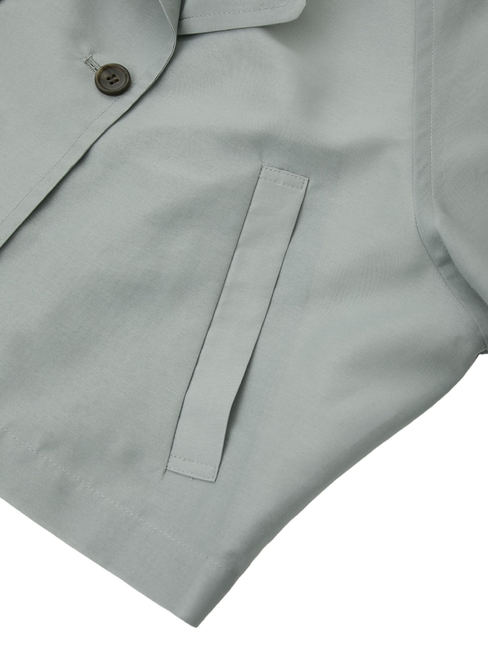 CLANE(クラネ) SHEER SHORT TRENCH JACKET