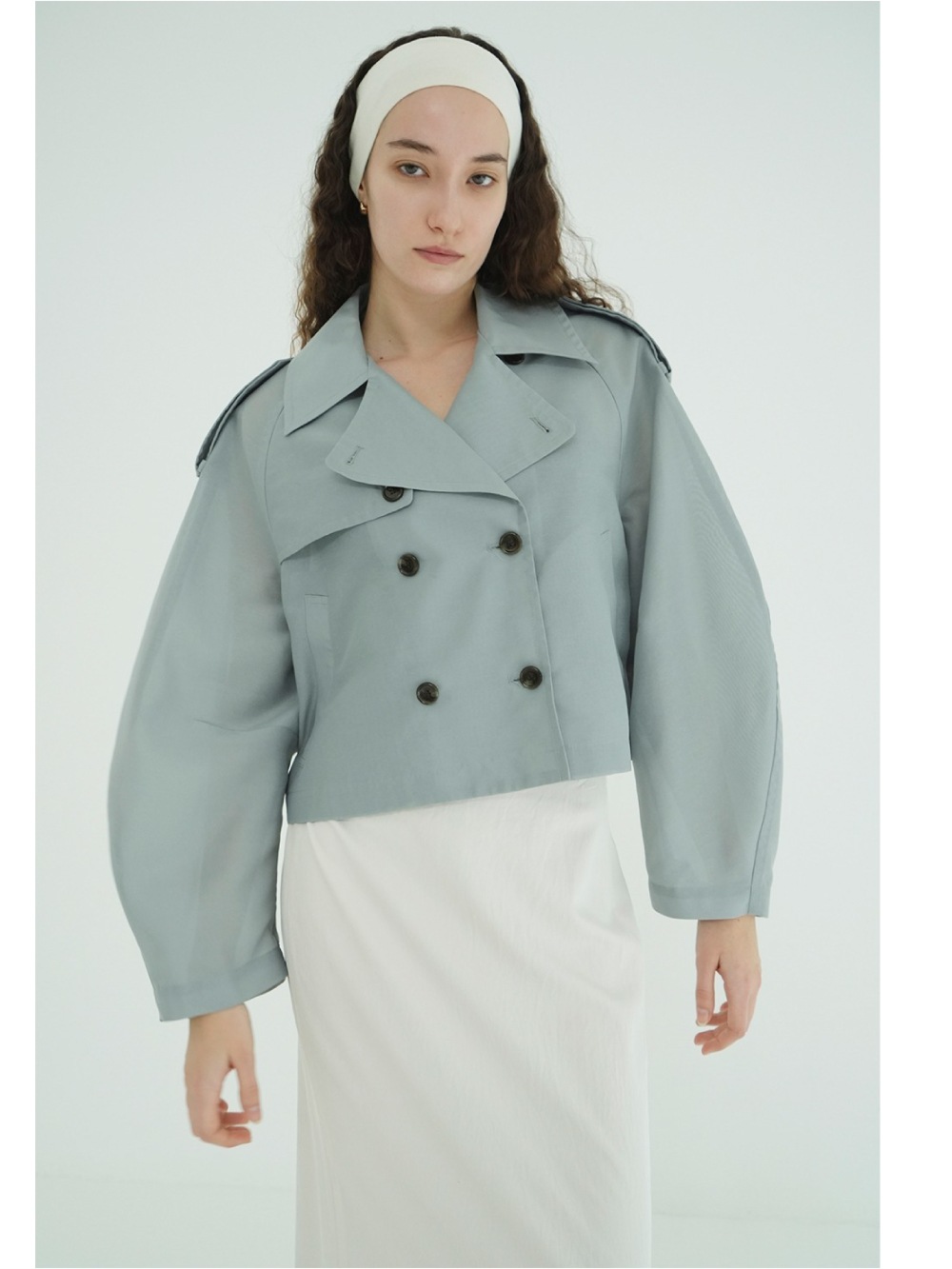 CLANE(クラネ) SHEER SHORT TRENCH JACKET - COLDBECK ONLINE（コール