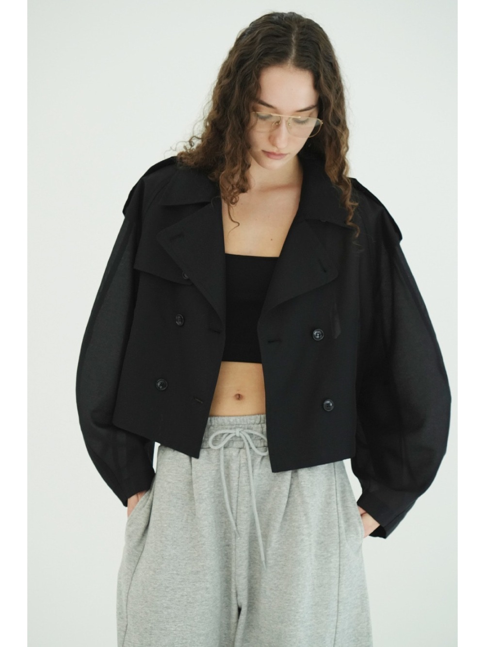 CLANE(クラネ) SHEER SHORT TRENCH JACKET - COLDBECK ONLINE（コール