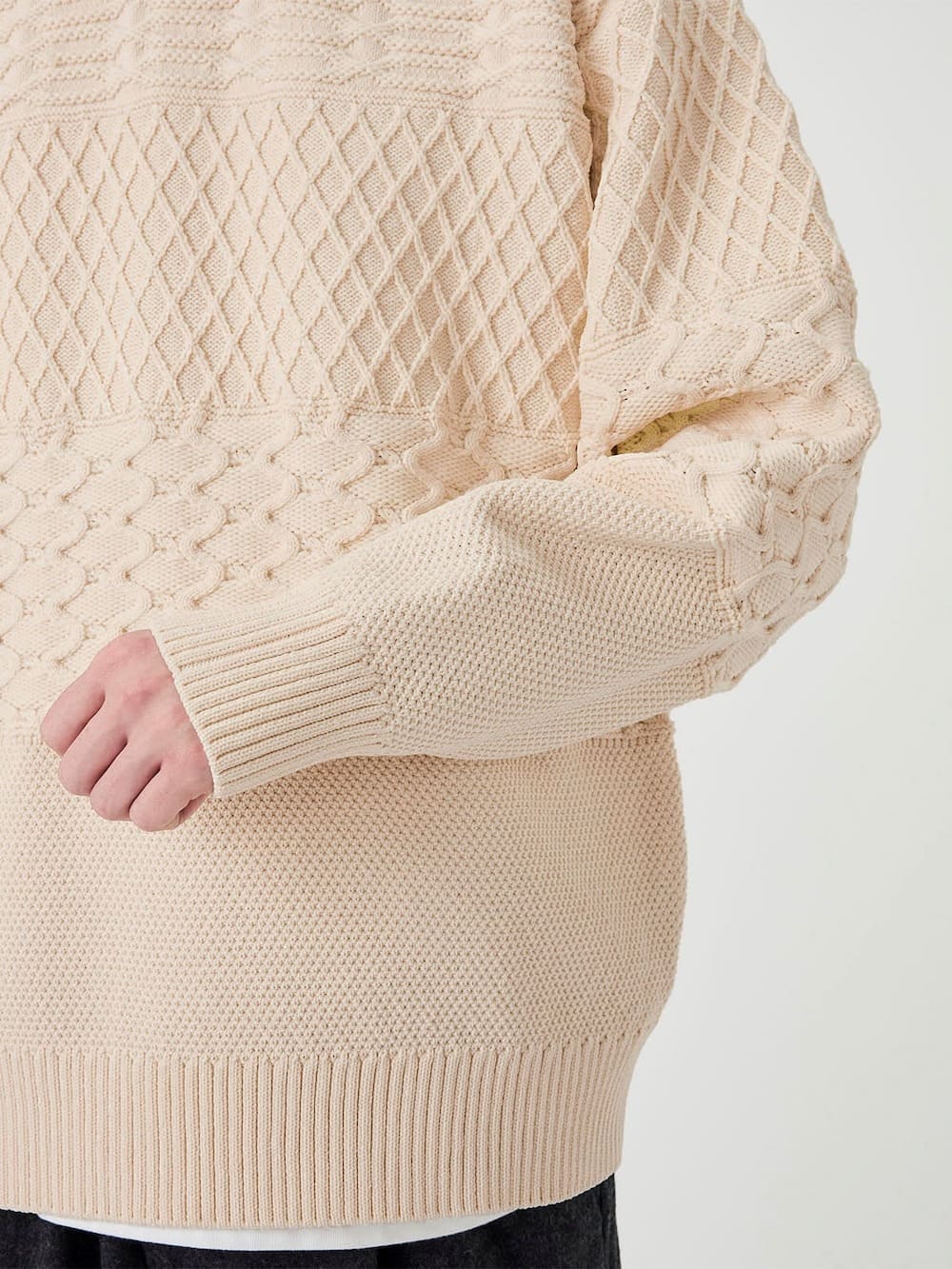 nanamica(ナナミカ) Crew Neck Sweater