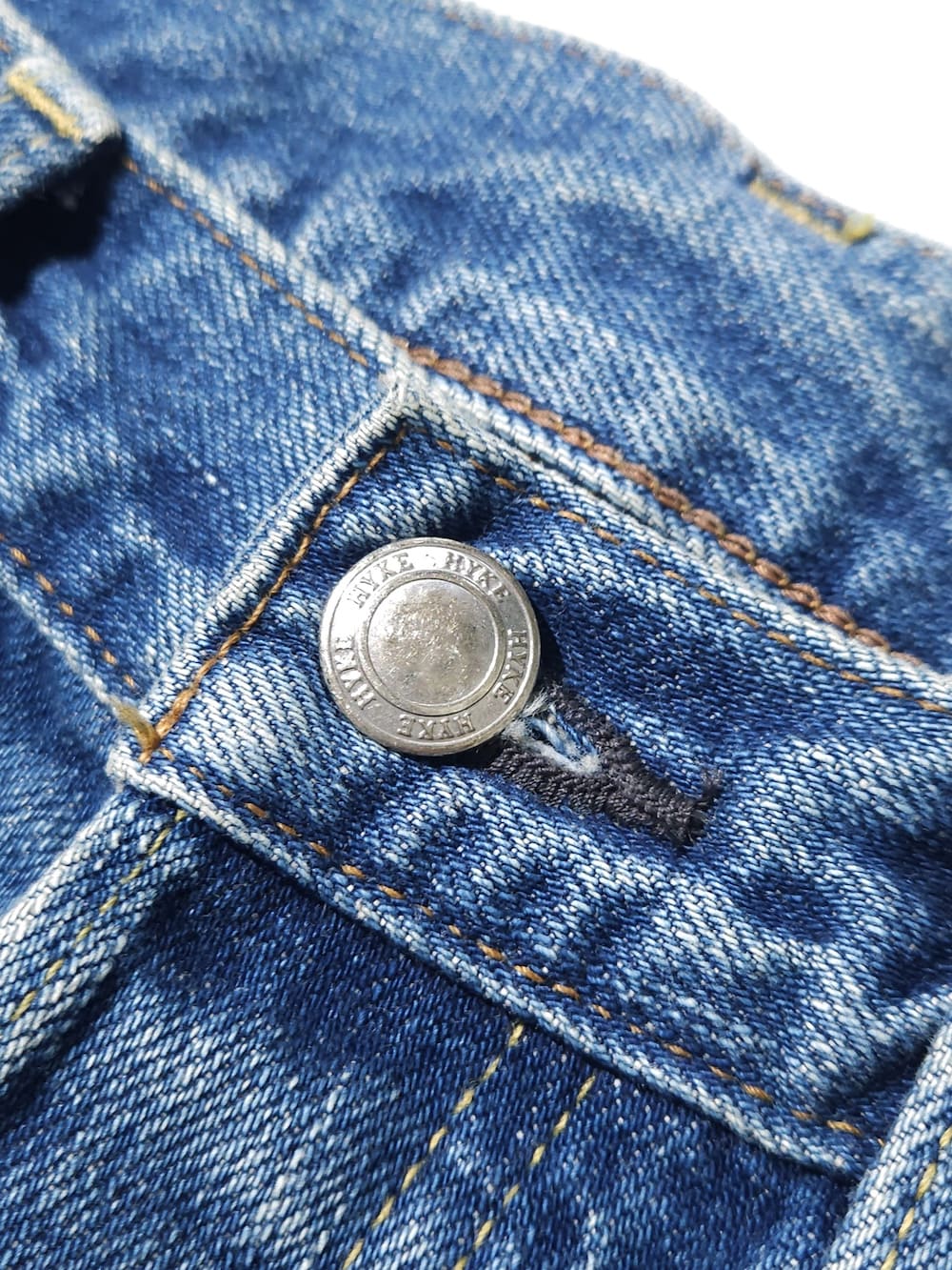 HYKE(ハイク) DENIM BARREL LEG JEANS - COLDBECK ONLINE（コール