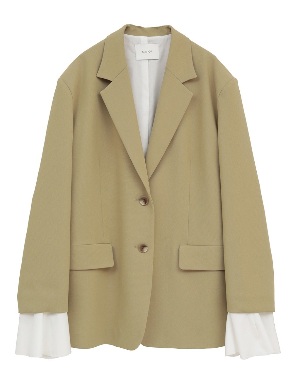 MANOF(マノフ) OVER SIZED LAYERED JACKET - COLDBECK ONLINE（コール