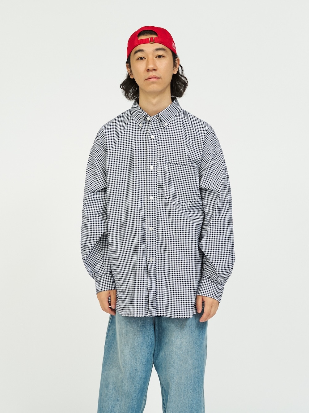 FreshService(フレッシュサービス) DRY OXFORD CORPORATE L/S B.D