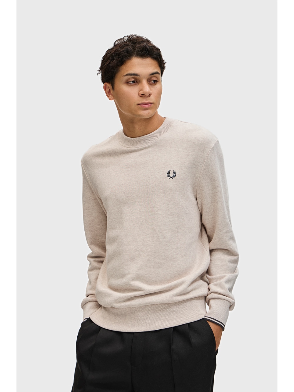 SALE】FRED PERRY(フレッドペリー) Crew Neck Sweatshirt - COLDBECK