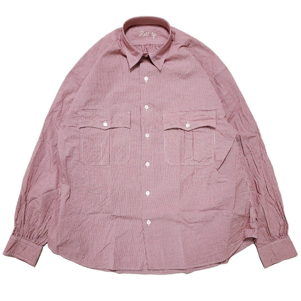 ROLL UP GINGHAM CHECK SHIRT – PORTER CLASSIC KYOTO