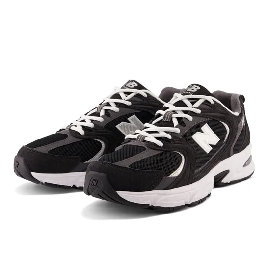 【New Balance】◆品切れ間近◆530 ブラック◆大人気◆ ニューバランス 530 トリプルブラック レザー メンズ - MR530NB - JP