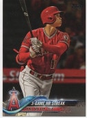 ëʿ 롼 2018 Topps Update Series Shohei Ohtani Angels RC US189 3-GAME HR STREAK