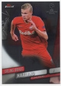 2019-20 Topps Finest Soccer UEFA CL Erling Braut Haaland Base No.91