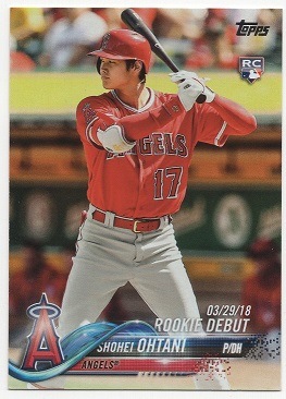 ëʿ 롼 2018 Topps Update Series Shohei Ohtani Angels RC US285 Rookie Debut