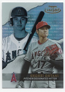 ��ë��ʿ 2020 Topps Gold Label Baseball Shohei Ohtani Angels Class1 No.3 [���] MLB �ۥ�����