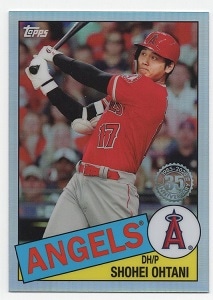 ëʿ 2020 Topps Chrome Baseball Shohei Ohtani Angels 1985 35th Anniversary Refractor No.85TC-7 MLB
