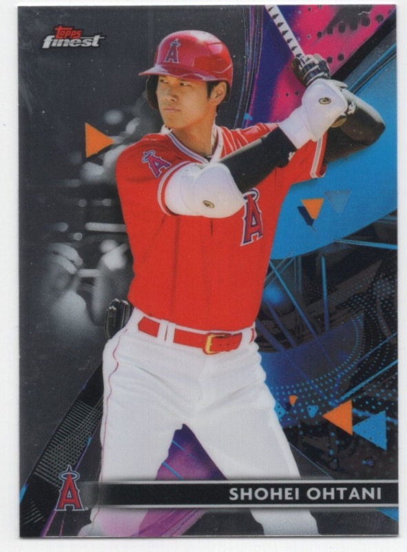 ��ë��ʿ 2021 Topps Finest Baseball Shohei Ohtani Angels Base No.54 MLB