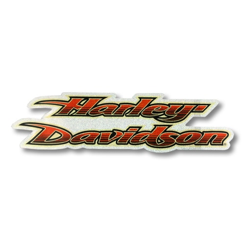 【メール便発送】ステッカー バンパーデカール HARLEY-DAVIDSON ハーレーダビッドソン バンパーステッカーメタリック HDS-416 アメリカン雑貨　