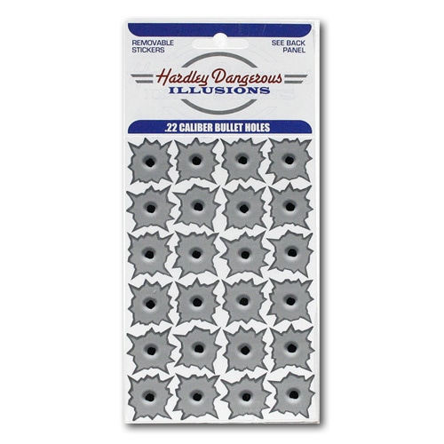 【メール便発送】ステッカー 車 かっこいいBullet Holes Sticker バレットホールステッカー（22口径弾丸） BT01 アメリカン雑貨弾丸の着弾跡型のおもしろステッカー！！